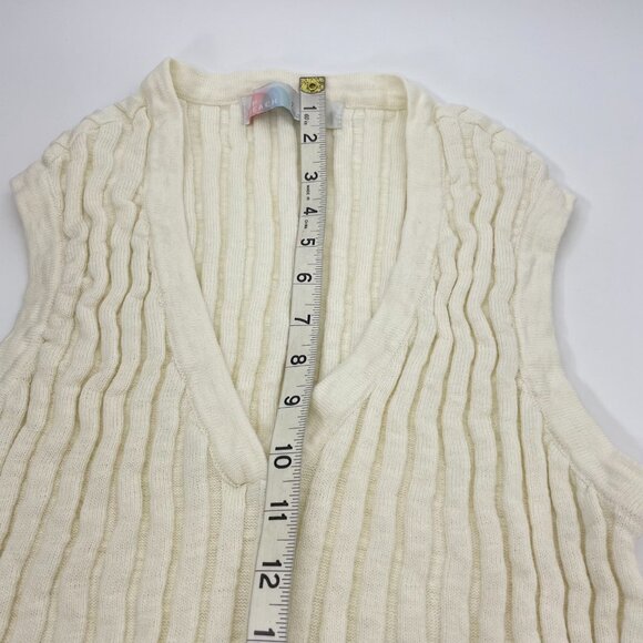 Free People Beach Veda Sleeveless V-neck Sweater - Picture 10 of 12